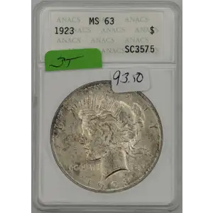 Peace Silver Dollar
