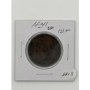 Large Cents - Braided Hair Cent (1839-1857)