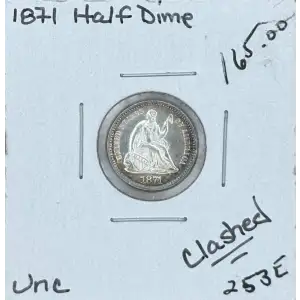 Half Dimes---Liberty Seated 1837-1873-Silver- 0.5 Dime