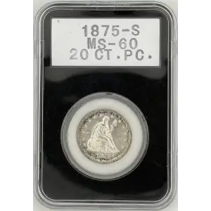 Twenty Cent Pieces-Liberty Seated 1875-1878