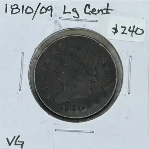 Large Cents---Classic Head 1808-14 -Copper- 1 Cent