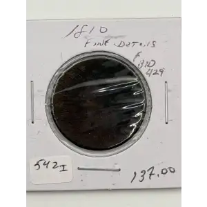 Large Cents---Classic Head 1808-14 -Copper- 1 Cent