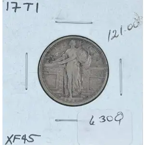 Quarter Dollars---Standing Liberty