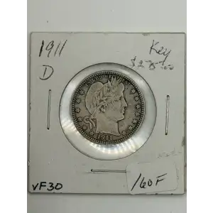 Quarter Dollars---Barber or Liberty Head