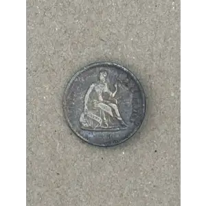 Half Dimes---Liberty Seated 1837-1873-Silver- 0.5 Dime