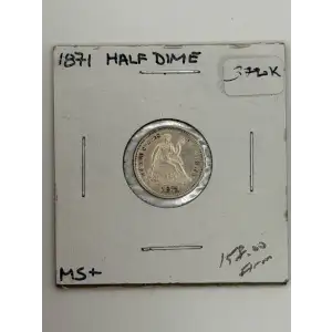 Half Dimes---Liberty Seated 1837-1873-Silver- 0.5 Dime