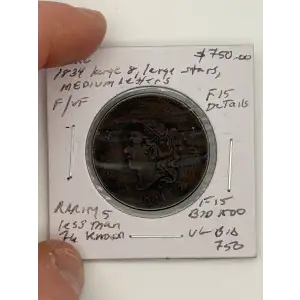 Large Cents-Coronet Head 1816-1839