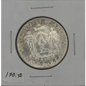 Classic Commemorative Silver--- Maine Centennial 1920-Silver- 0.5 Dollar