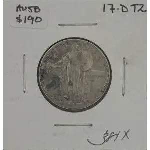 Quarter Dollars---Standing Liberty