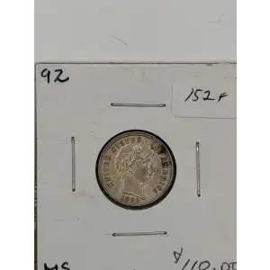 Dimes---Barber or Liberty Head 1892-1916 -Silver- 1 Dime