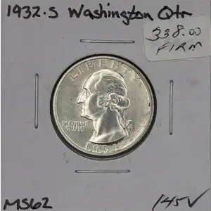 Quarter Dollars-Washington-Silver Coinage