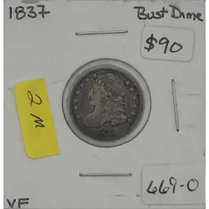 Dimes - Capped Bust 1809-1837 - Silver (2)