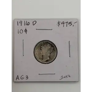 Dimes---Winged Liberty Head or Mercury 1916-1945 -Silver- 1 Dime