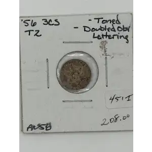 Silver Three Cent Pieces Trimes-1851-1873