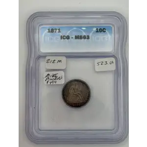 Half Dimes---Liberty Seated 1837-1873-Silver- 0.5 Dime