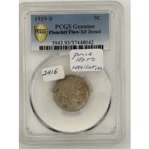 Nickel Five Cent Pieces-Indian Head or Buffalo