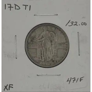 Quarter Dollars---Standing Liberty