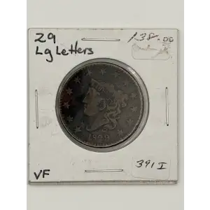 Large Cents-Coronet Head 1816-1839