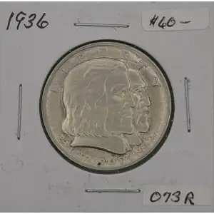 Classic Commemorative Silver--- Long Island Tercentenary 1936 -Silver- 0.5 Dollar