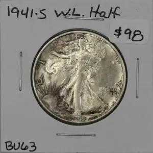 Half Dollars---Liberty Walking 1916-1947 -Silver- 0.5 Dollar