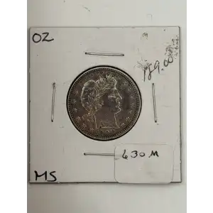 Quarter Dollars---Barber or Liberty Head