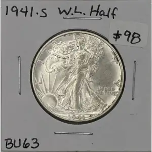 Half Dollars---Liberty Walking 1916-1947 -Silver- 0.5 Dollar