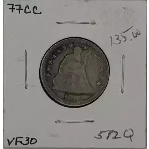 Liberty Seated Quarter Dollar