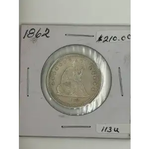 Liberty Seated Quarter Dollar