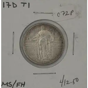 Quarter Dollars---Standing Liberty
