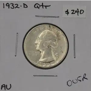 Quarter Dollars-Washington-Silver Coinage