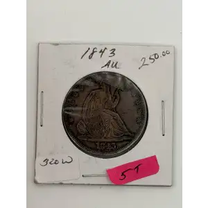 Half Dollars---Liberty Seated 1839-1891 -Silver- 0.5 Dollar