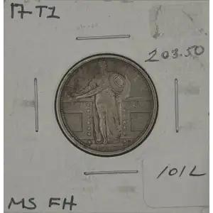 Quarter Dollars---Standing Liberty