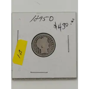 Dimes---Barber or Liberty Head 1892-1916 -Silver- 1 Dime