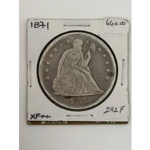 Dollars---Liberty Seated 1840-1873 -Silver- 1 Dollar