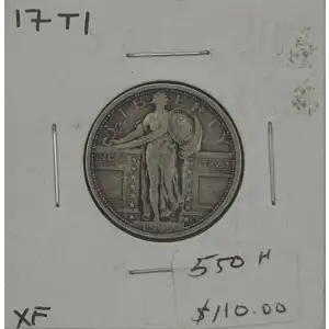Quarter Dollars---Standing Liberty