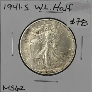 Half Dollars---Liberty Walking 1916-1947 -Silver- 0.5 Dollar