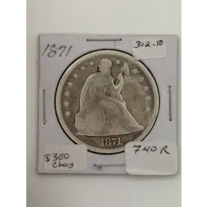 Dollars---Liberty Seated 1840-1873 -Silver- 1 Dollar