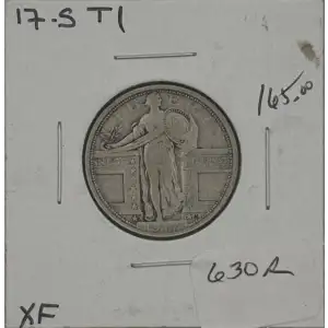 Quarter Dollars---Standing Liberty