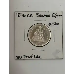 Liberty Seated Quarter Dollar
