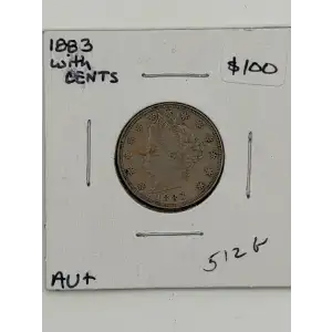 Nickel Five Cent Pieces-Liberty Head 1883-1913