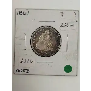 Liberty Seated Quarter Dollar