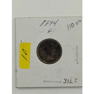 Dimes---Barber or Liberty Head 1892-1916 -Silver- 1 Dime