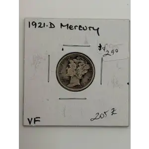 Dimes---Winged Liberty Head or Mercury 1916-1945 -Silver- 1 Dime