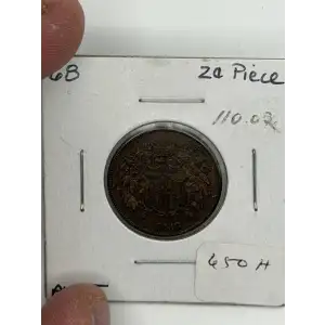 Two cent pieces-Two cent pieces 1864-73 -Copper