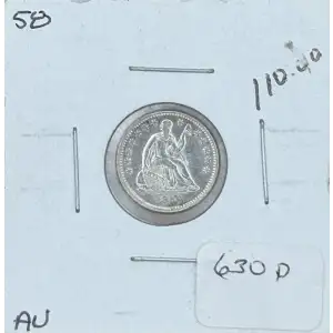 Half Dimes---Liberty Seated 1837-1873-Silver- 0.5 Dime