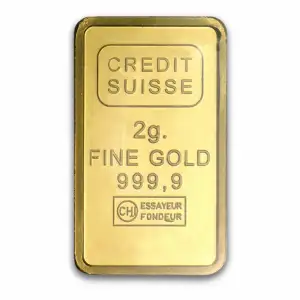 2g Credit Suisse Gold Liberty Bar (2)