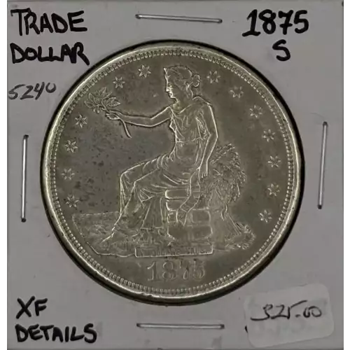 Trade Dollars---Trade Dollars 1873-1885 -Silver- 1 Dollar (2)