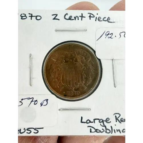 Two cent pieces-Two cent pieces 1864-73 -Copper