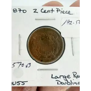 Two cent pieces-Two cent pieces 1864-73 -Copper