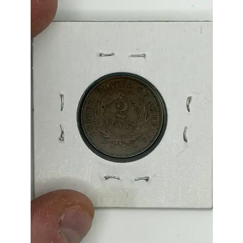 Two cent pieces-Two cent pieces 1864-73 -Copper (2)